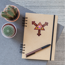 Load image into Gallery viewer, Teddy Templar Crest Sticker - transparent glossy