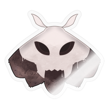 Load image into Gallery viewer, MoxiMoths Crest Sticker - transparent glossy