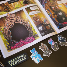 Load image into Gallery viewer, Tactical Teddies® Limited Edition Crossroads Comic