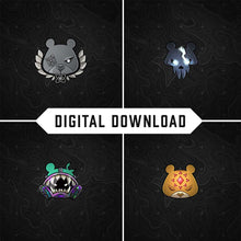 Load image into Gallery viewer, Tactical Teddies Faction Crests Wallpaper