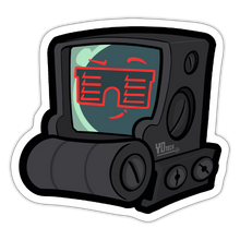 Load image into Gallery viewer, Tacticuties Reflex Optic 3&quot; Sticker - white matte