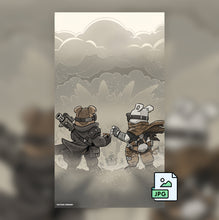 Load image into Gallery viewer, Tactical Teddies® Digital Wallpaper: Dust Storm 2