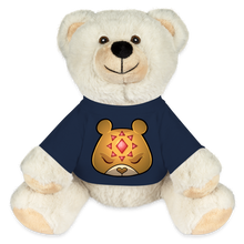 Load image into Gallery viewer, Tedguard Cuddly White Bear - navy