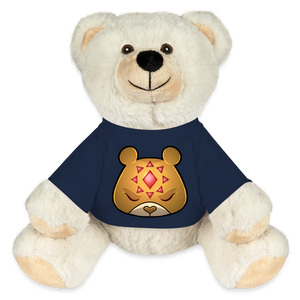 Tedguard Cuddly White Bear - navy