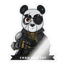 Load image into Gallery viewer, HIWEZ Squadron member: CHOW BUN FAT - transparent glossy