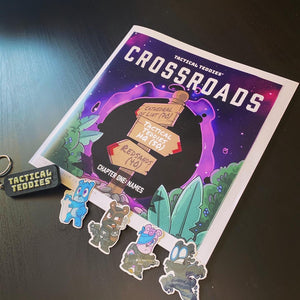 Tactical Teddies® Limited Edition Crossroads Comic