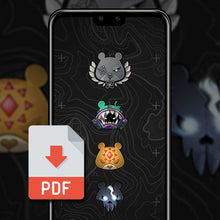 Load image into Gallery viewer, Tactical Teddies Faction Crests Wallpaper