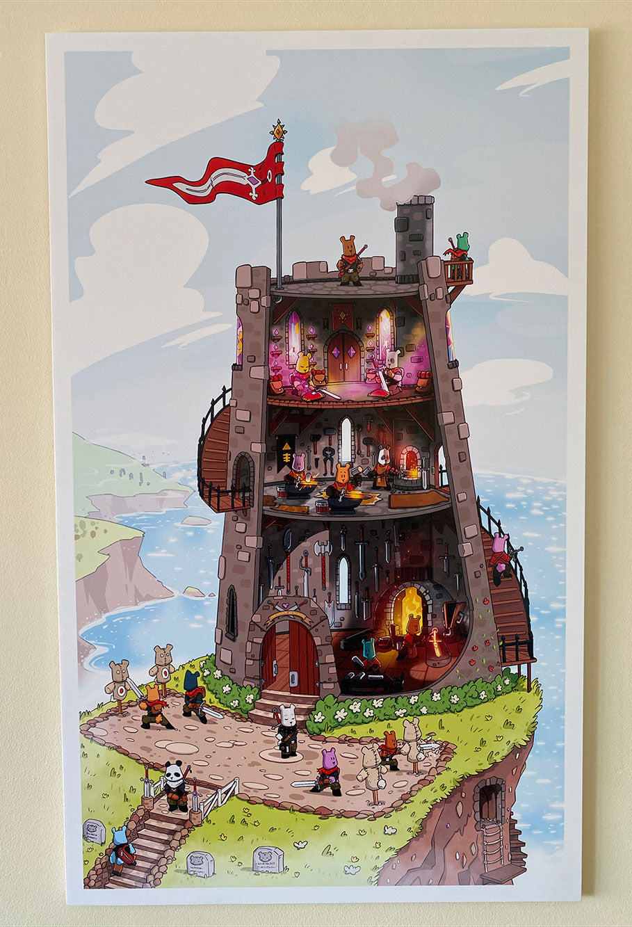 Tedguard Forge Limited Edition Poster