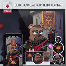 Load image into Gallery viewer, Teddy Templar: Digital Download Pack