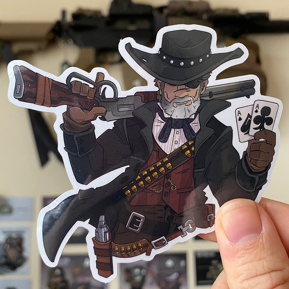 gunslinger sticker 4