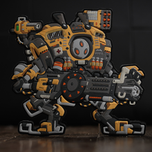 Load image into Gallery viewer, Limited Edition Titanhop Mech and Bunny Pilot