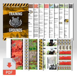 Tactical Teddies Training Grounds Print and Play